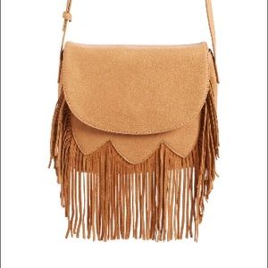 Sole Society Kerry Fringe Faux Crossbody
